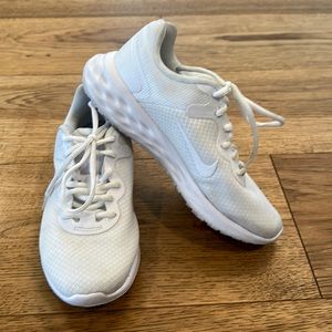 Nike Revolution - All white. Women’s size 5.